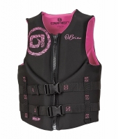 Kamizelka neoprenowa damska Obrien  black/pink vest