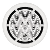 Głośnik Polk Ultra Marine UMS66W 150 Watt z podświetlanym pierścieniem LED (white)